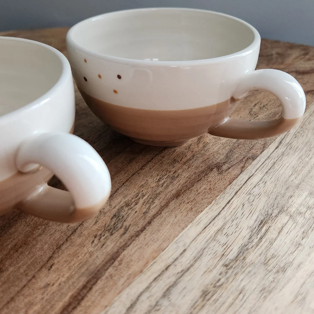 Natural Japan Ceramic Tea/Coffee Set - Picture 12 of 16